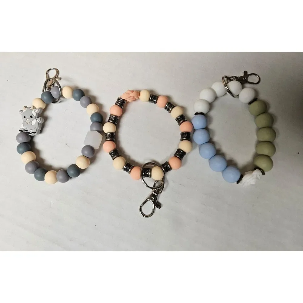Bracelet Keychains Lot of 3‎
